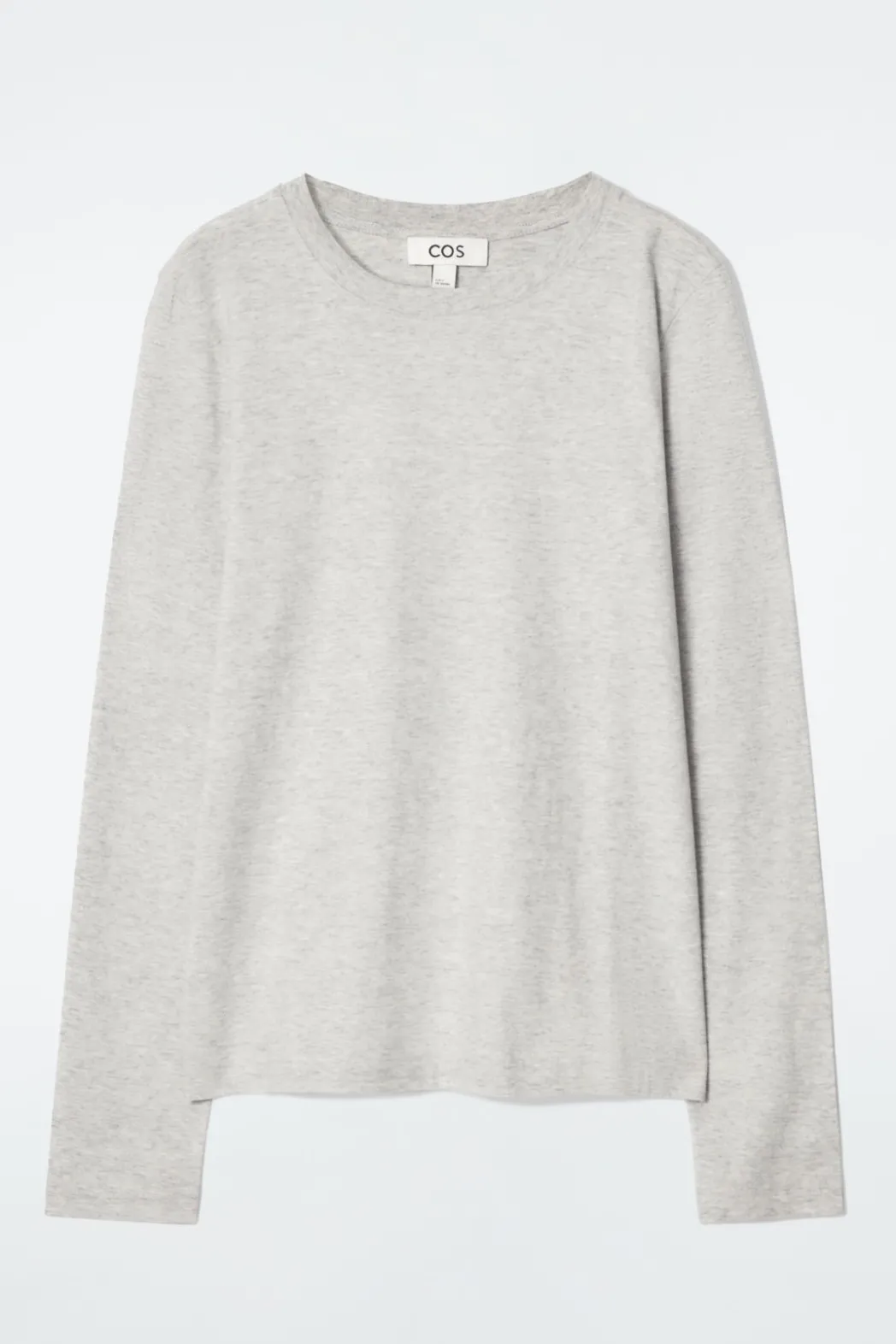Discount COS 24/7 LONG-SLEEVED T-SHIRT LIGHT GRAY