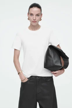 Discount COS 24/7 REGULAR T-SHIRT White