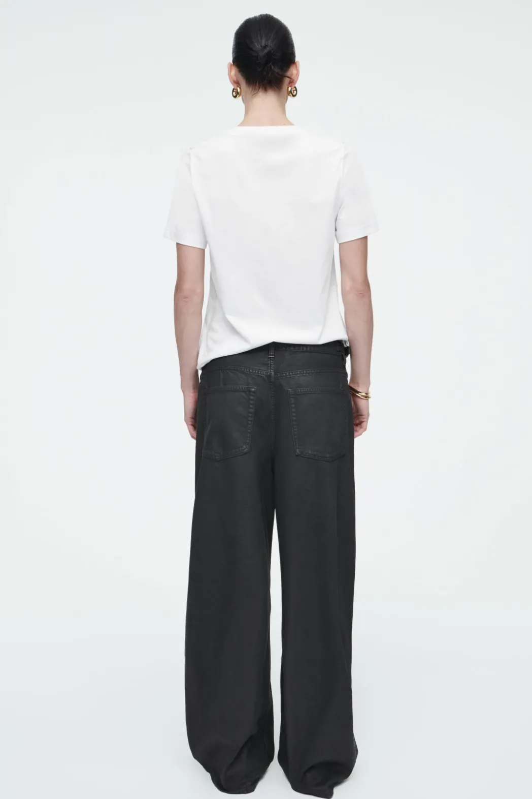 Discount COS 24/7 REGULAR T-SHIRT White