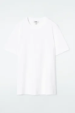 Discount COS 24/7 REGULAR T-SHIRT White