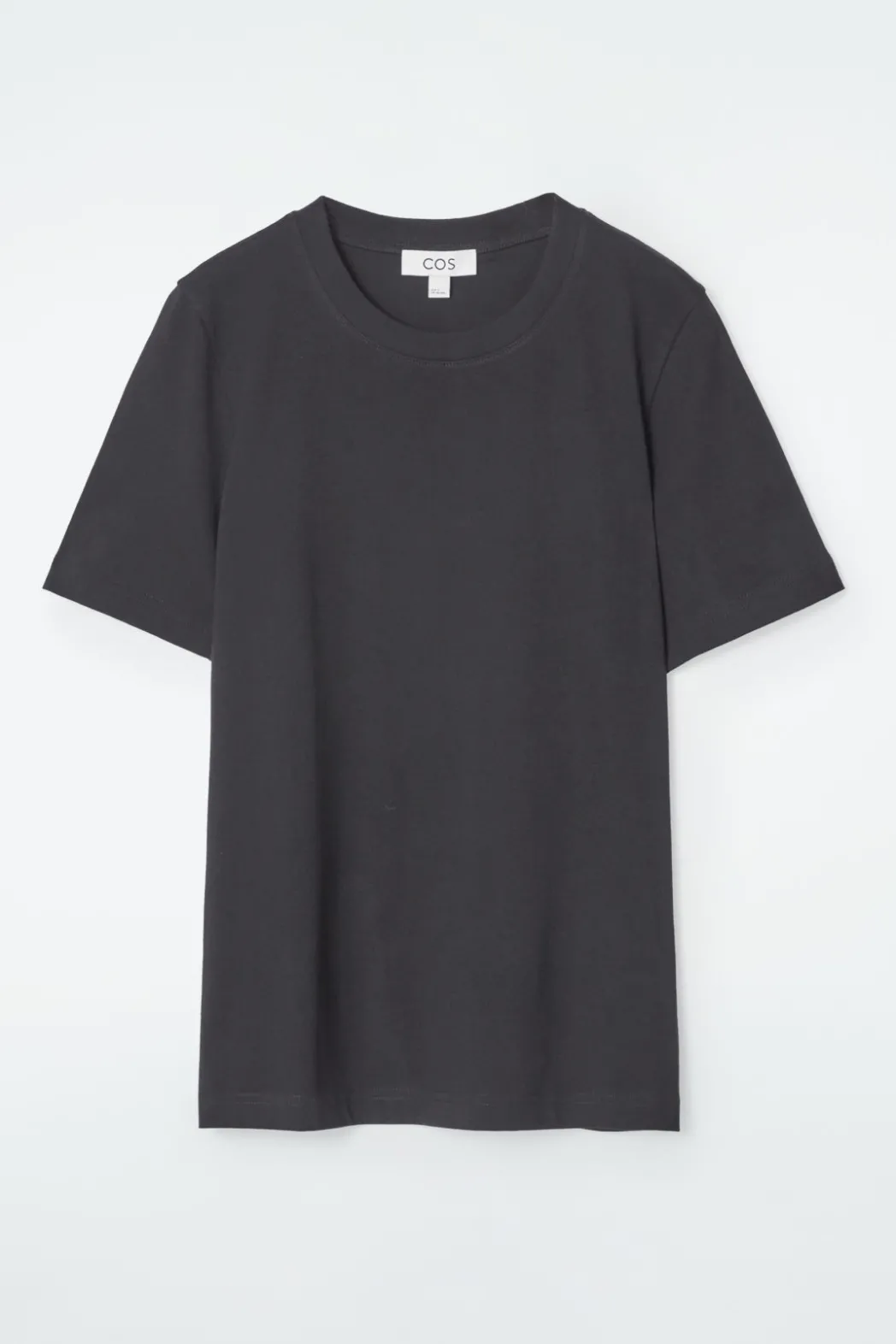Sale COS 24/7 REGULAR T-SHIRT Black