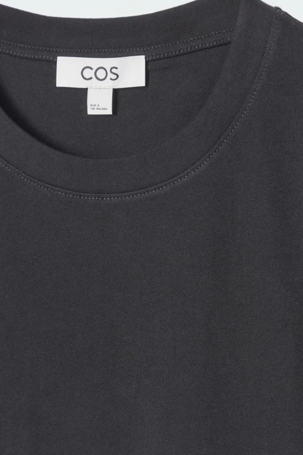 Sale COS 24/7 REGULAR T-SHIRT Black