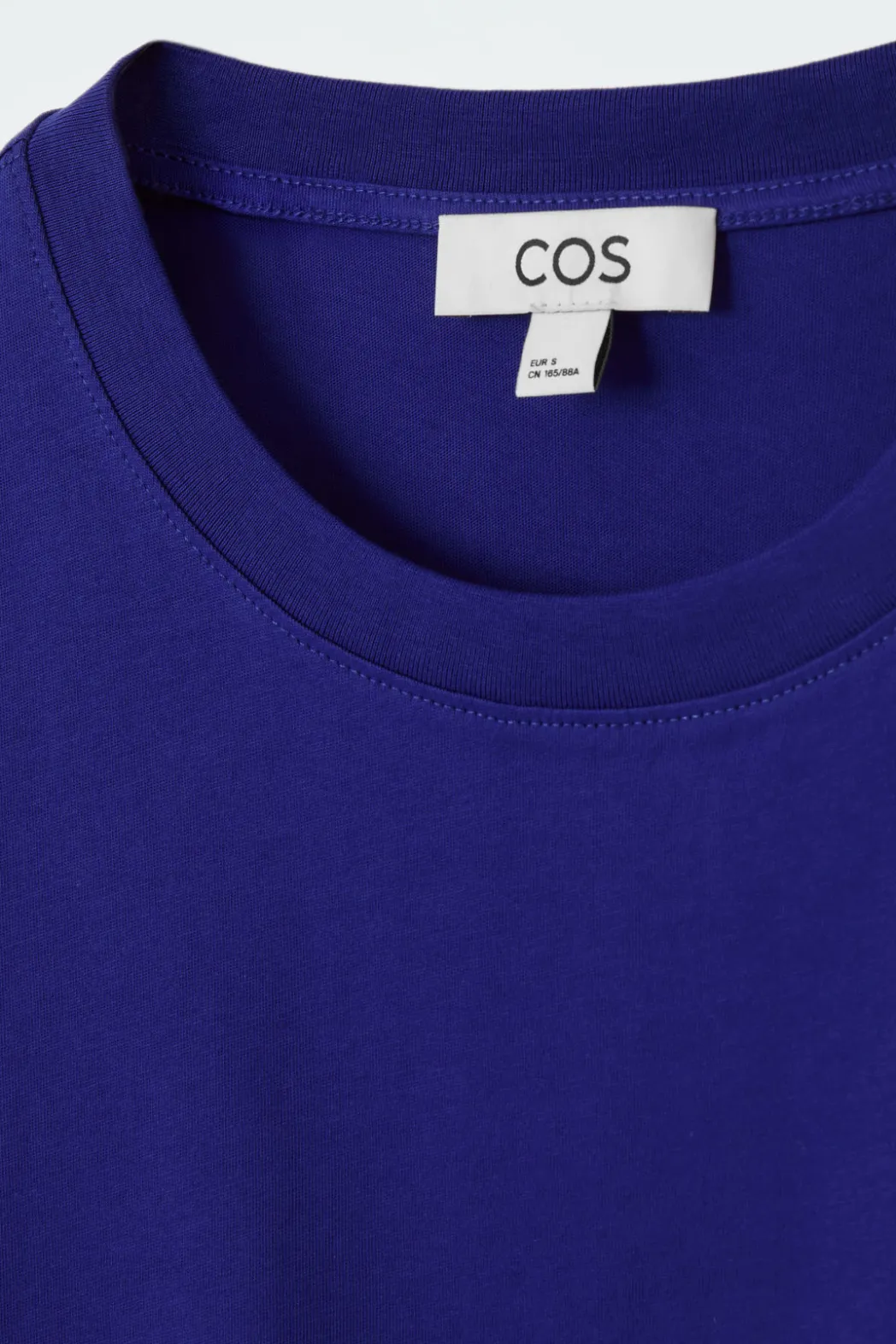 Hot COS 24/7 REGULAR T-SHIRT BLUE