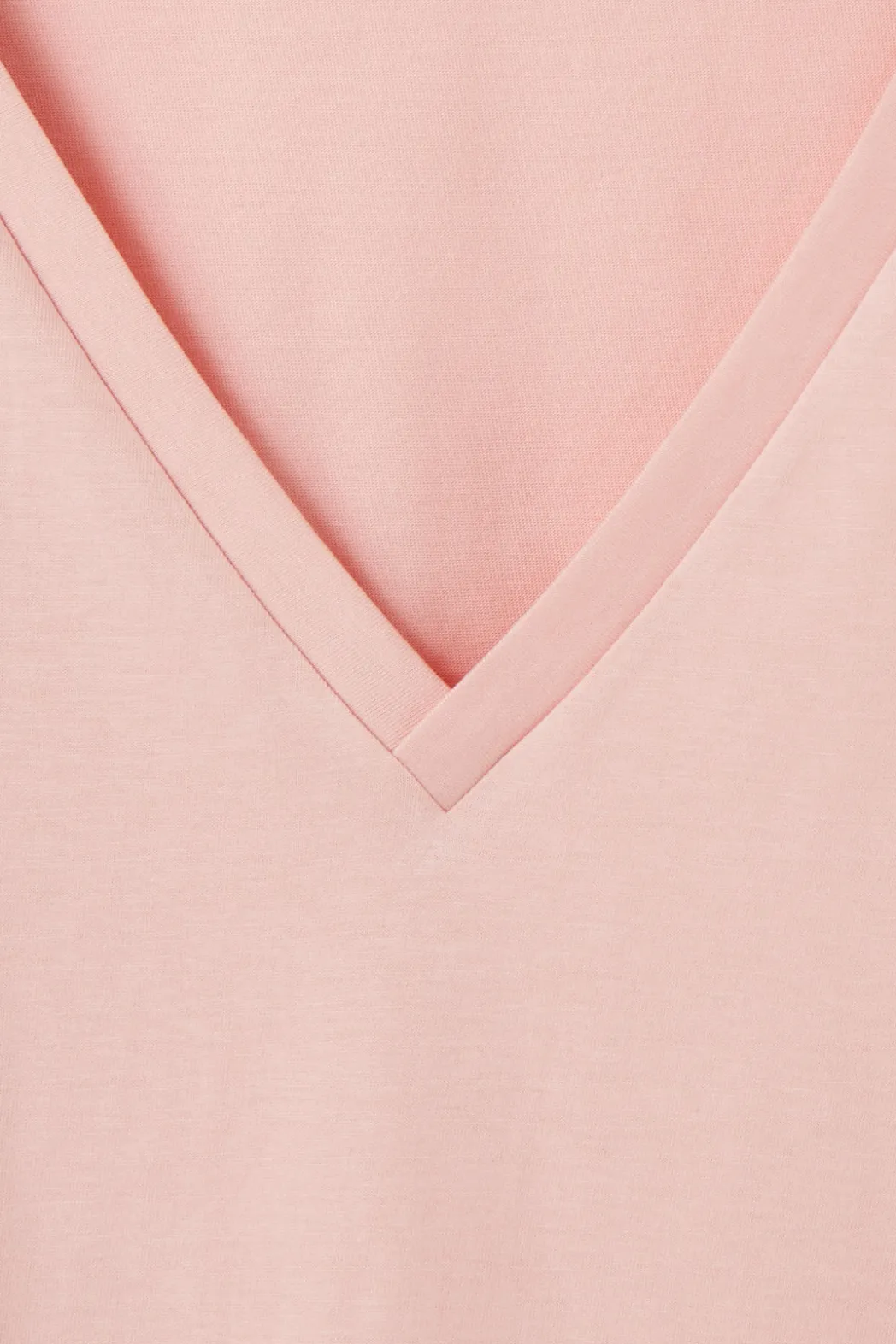 Sale COS 24/7 V-NECK T-SHIRT LIGHT PINK