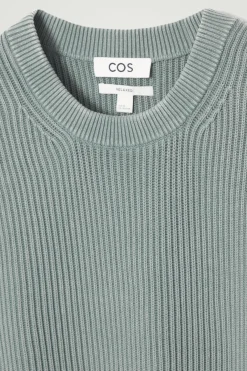 Best COS ACID-WASH KNITTED TANK TOP SAGE GREEN