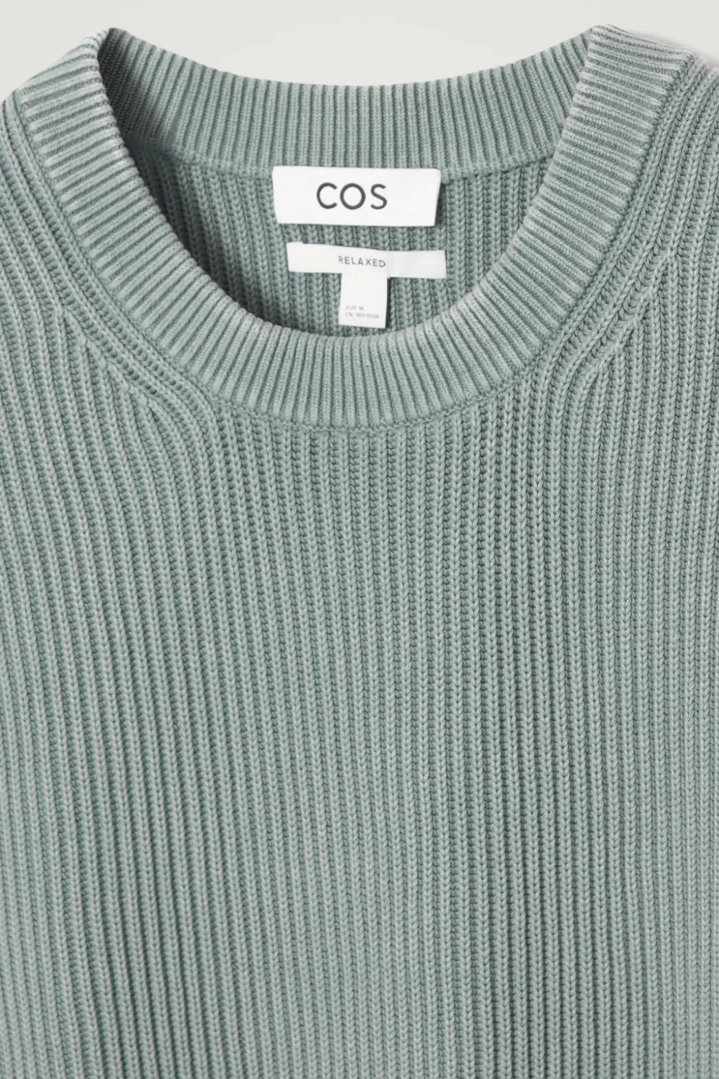 Best COS ACID-WASH KNITTED TANK TOP SAGE GREEN