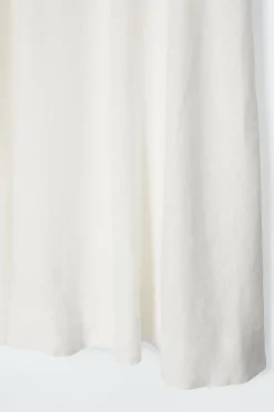New COS A-LINE LINEN MAXI DRESS WHITE