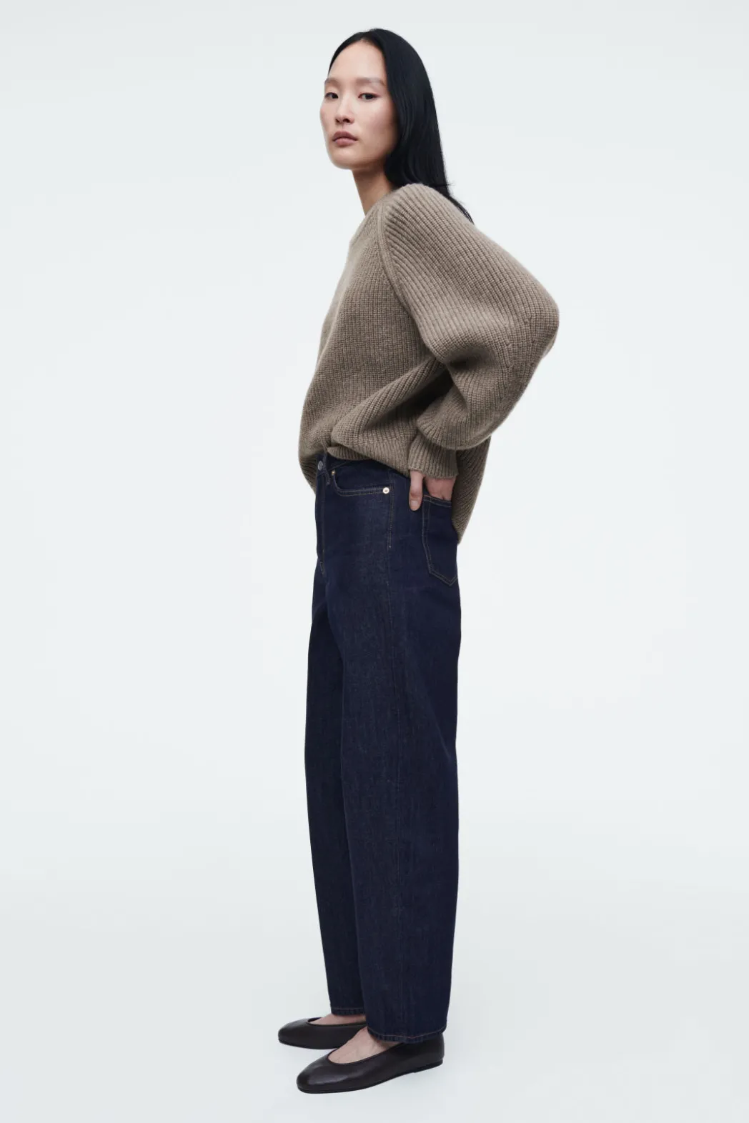 Best COS ARCH TAPERED JEANS INDIGO