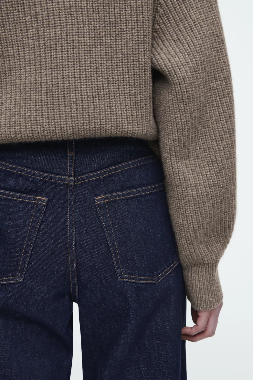 Best COS ARCH TAPERED JEANS INDIGO