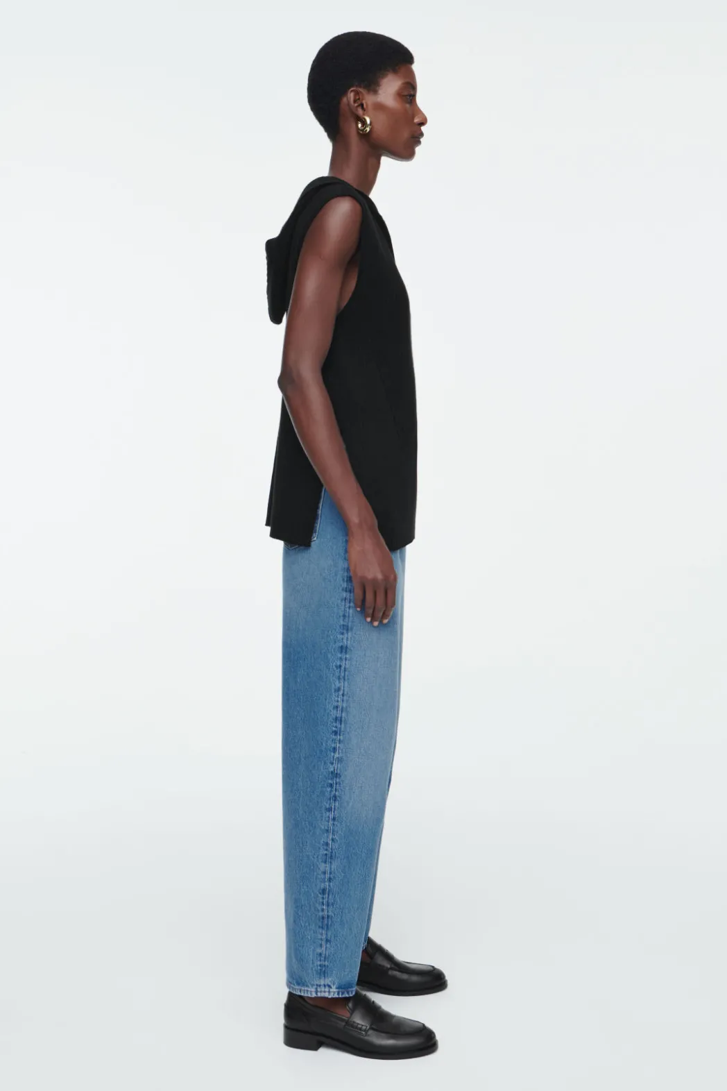 Discount COS ARCH TAPERED JEANS BLUE