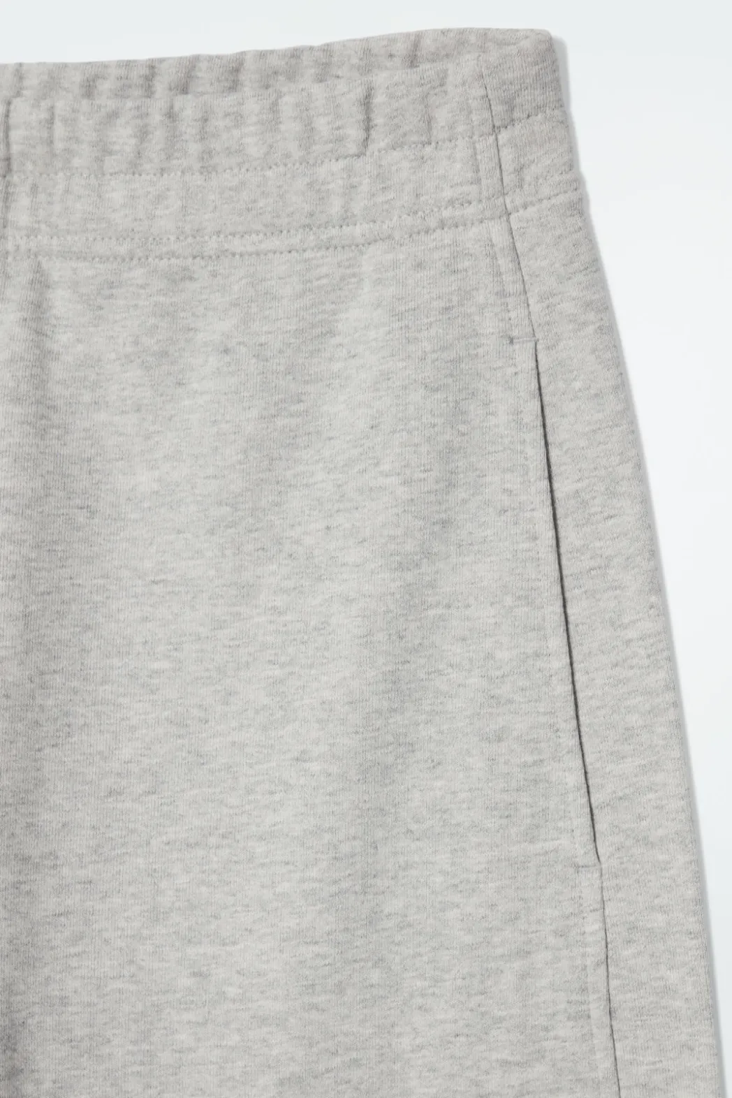 Online COS BARREL-LEG JOGGERS GRAY MÉLANGE