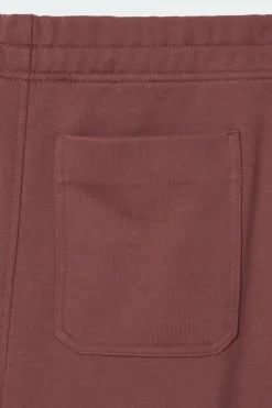 Best COS BARREL-LEG JOGGERS RUST BROWN