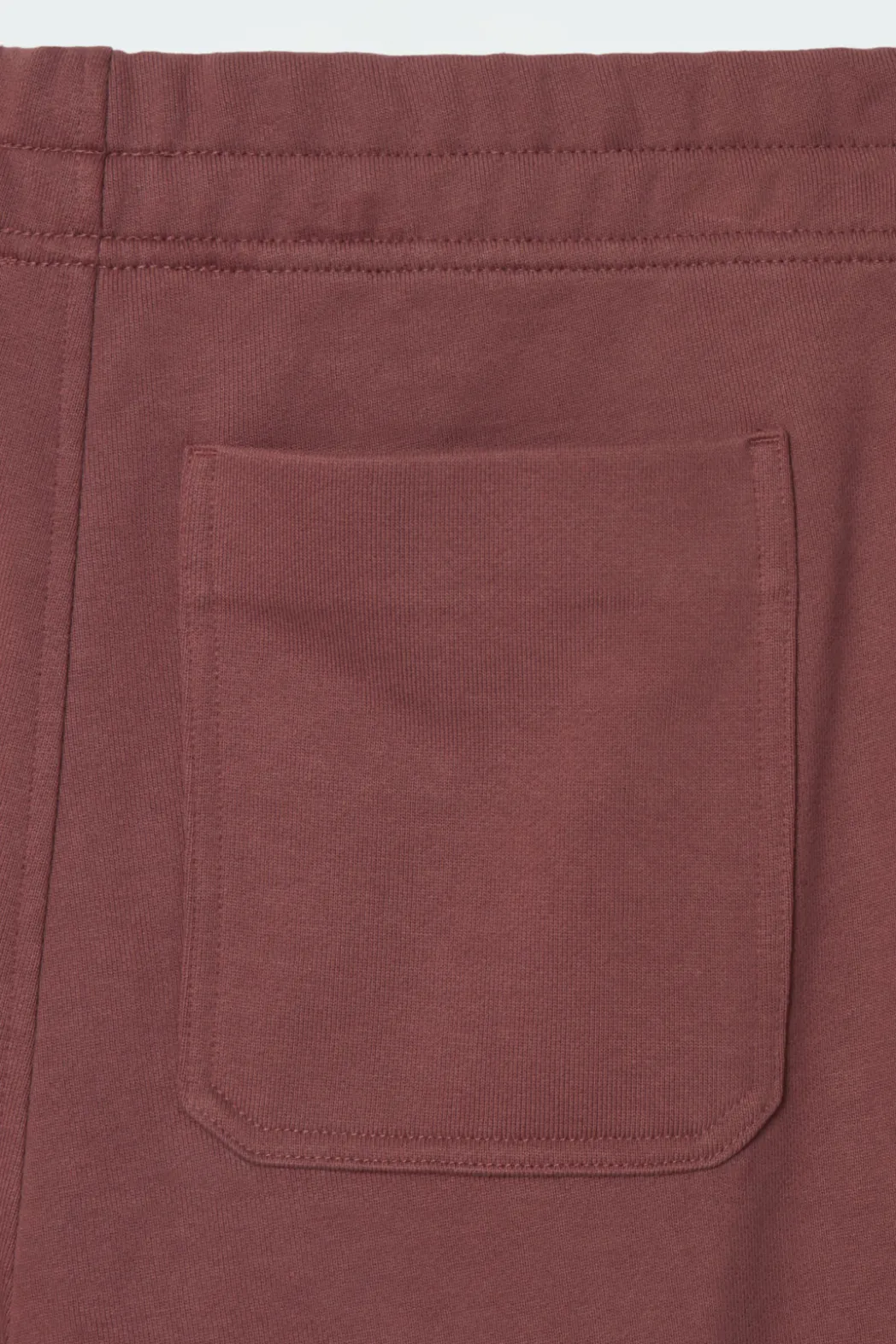 Best COS BARREL-LEG JOGGERS RUST BROWN
