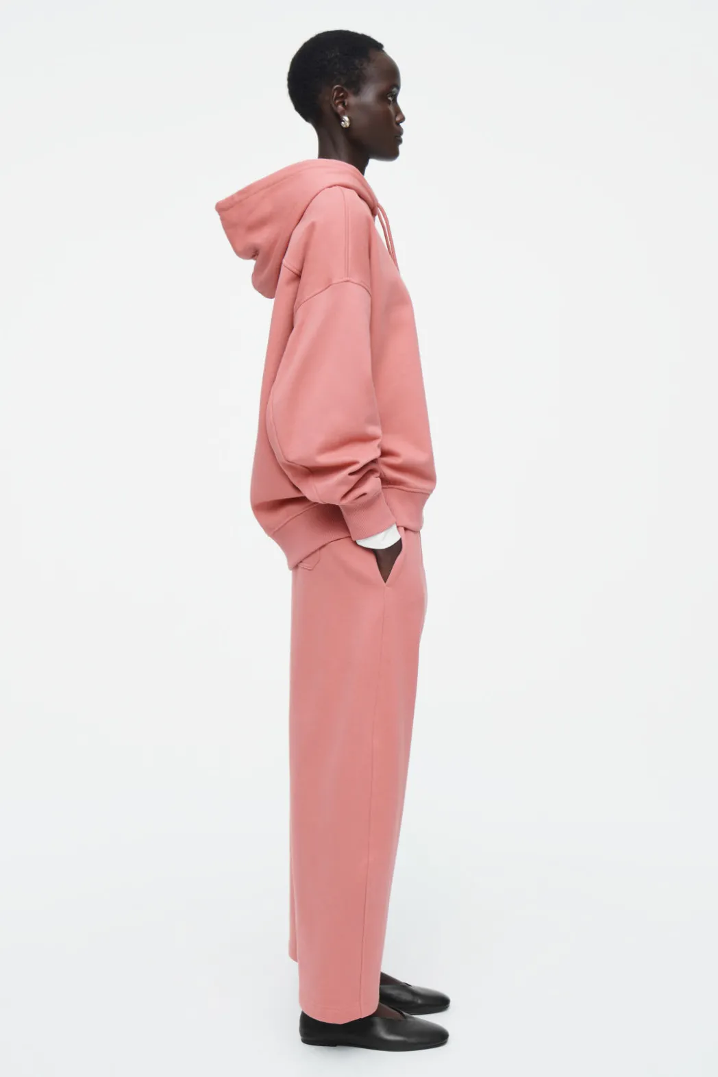 Hot COS BARREL-LEG JOGGERS DUSTY PINK