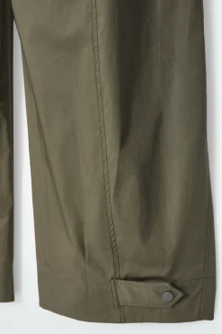 New COS BARREL-LEG UTILITY PANTS KHAKI