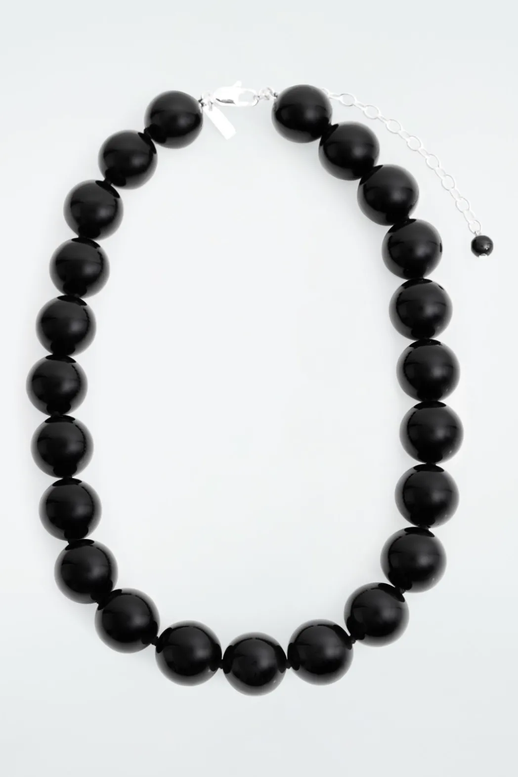 Clearance COS BEADED ONYX NECKLACE BLACK
