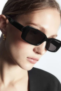 Hot COS BLADE SUNGLASSES - RECTANGLE BLACK