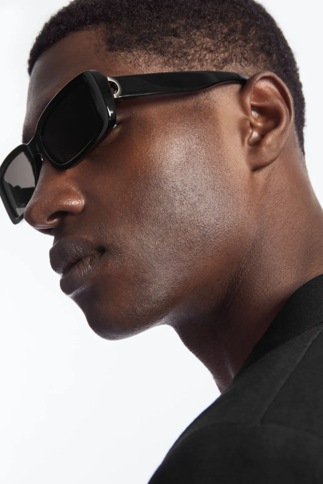 Hot COS BLADE SUNGLASSES - RECTANGLE BLACK
