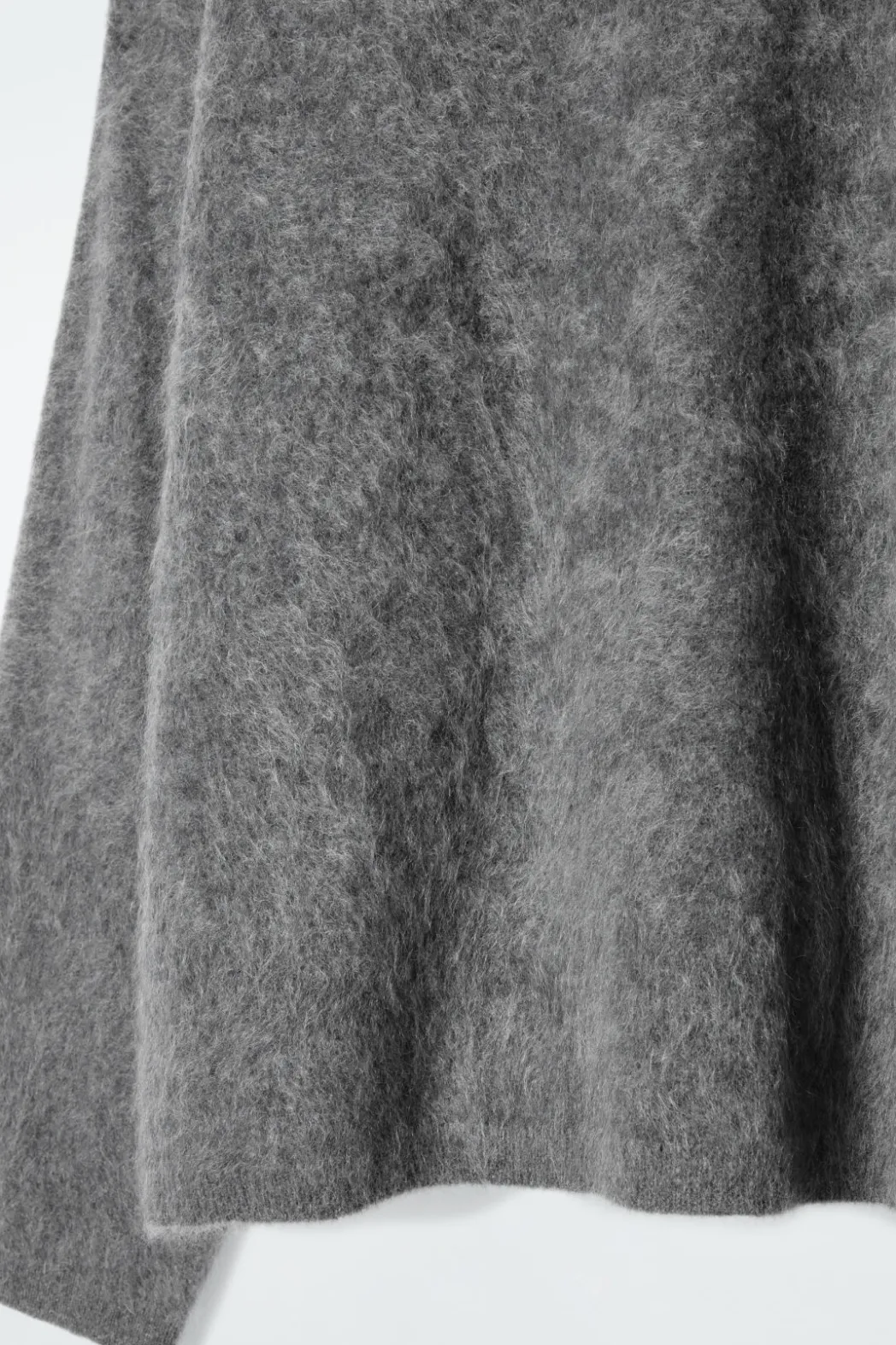 Best COS BRUSHED-CASHMERE TURTLENECK SWEATER CHARCOAL