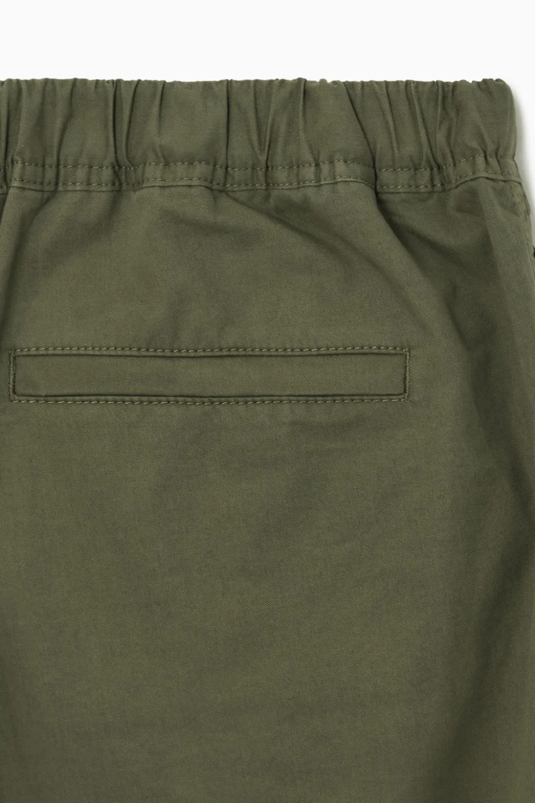 COS BUCKLED UTILITY SHORTS KHAKI BROWN