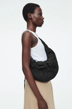 COS CANOPY MINI CROSSBODY - NYLON BLACK