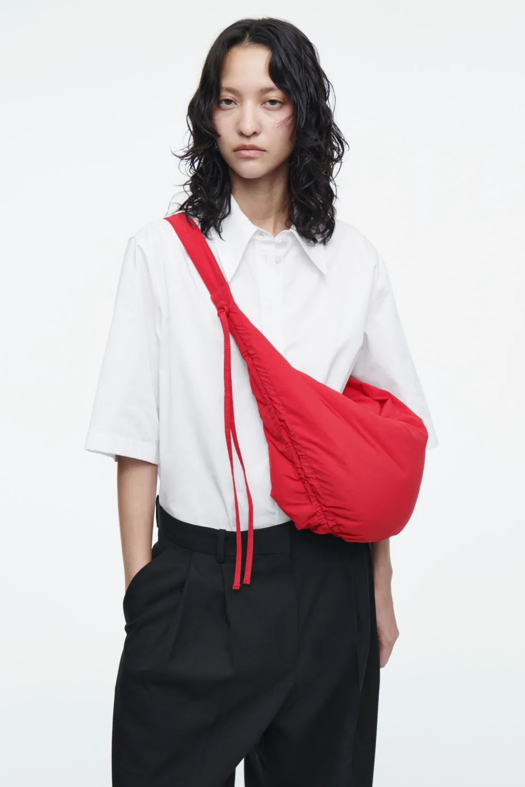 Clearance COS CANOPY MINI CROSSBODY - NYLON RED