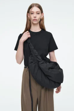 New COS CANOPY OVERSIZED CROSSBODY - NYLON BLACK