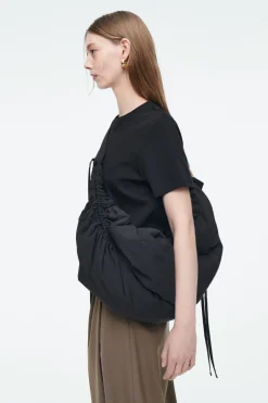 New COS CANOPY OVERSIZED CROSSBODY - NYLON BLACK