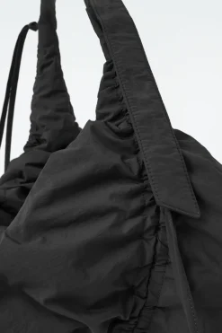 New COS CANOPY OVERSIZED CROSSBODY - NYLON BLACK