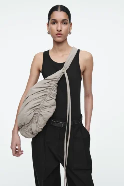 COS CANOPY OVERSIZED CROSSBODY - NYLON STONE
