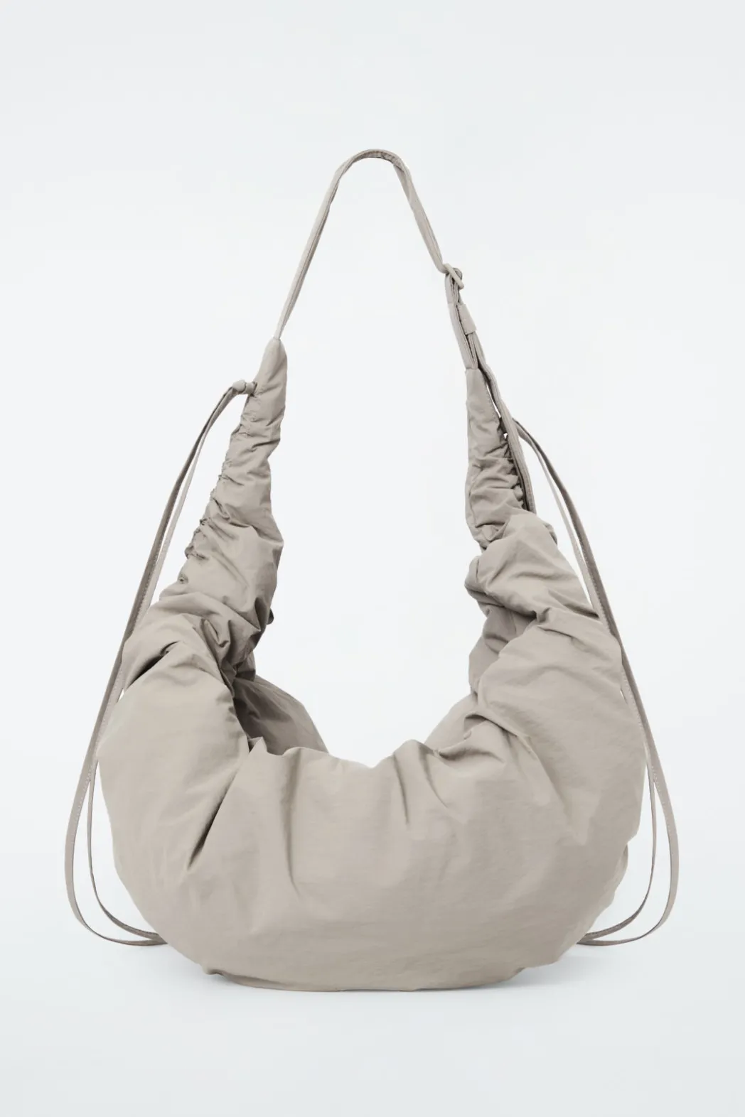 COS CANOPY OVERSIZED CROSSBODY - NYLON STONE