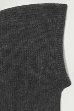 Hot COS CASHMERE BALACLAVA CHARCOAL / MELANGE