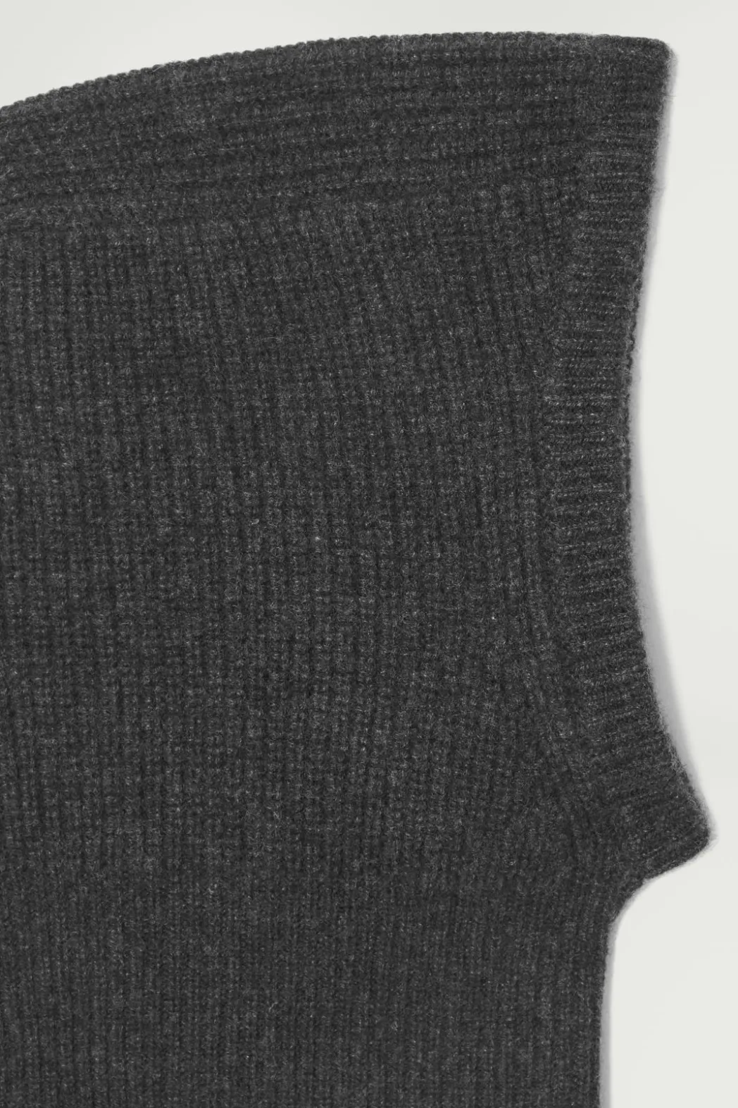Hot COS CASHMERE BALACLAVA CHARCOAL / MELANGE
