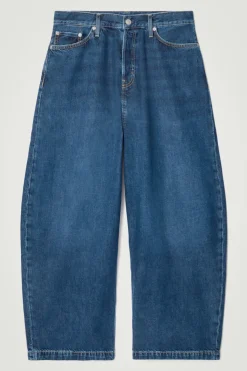 Clearance COS CASK BARREL-LEG JEANS - RELAXED BLUE