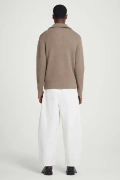 Sale COS CASK BARREL-LEG JEANS - RELAXED WHITE