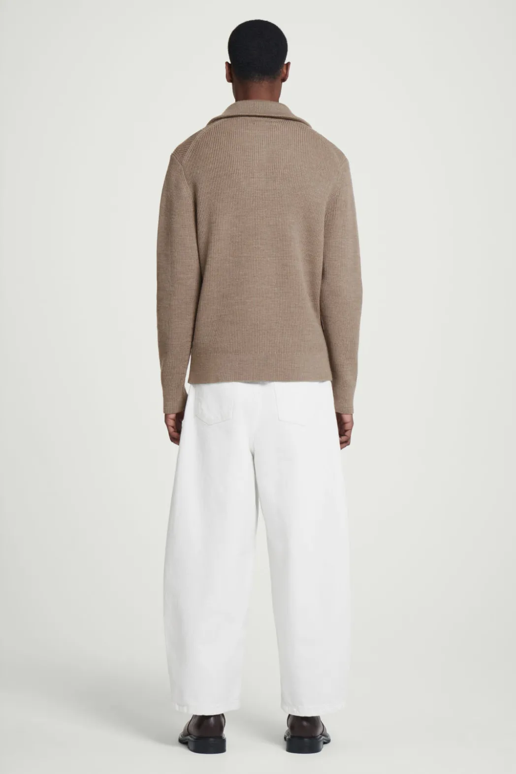 Sale COS CASK BARREL-LEG JEANS - RELAXED WHITE