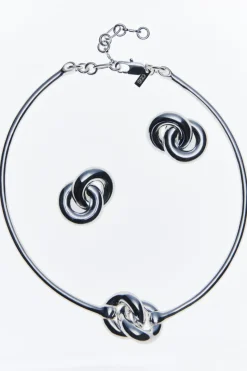 Outlet COS CHAIN-LINK CHOKER SILVER