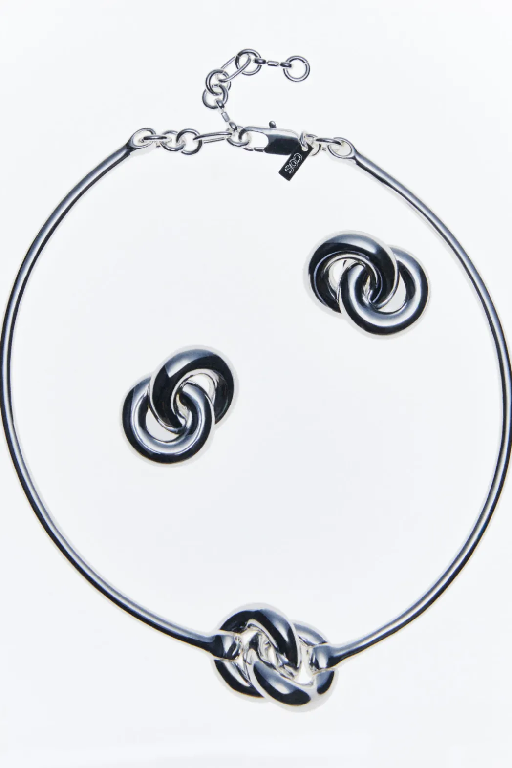 Outlet COS CHAIN-LINK CHOKER SILVER