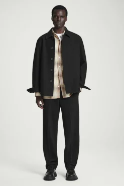 Clearance COS CHECKED COTTON SHIRT BEIGE / CHECKED