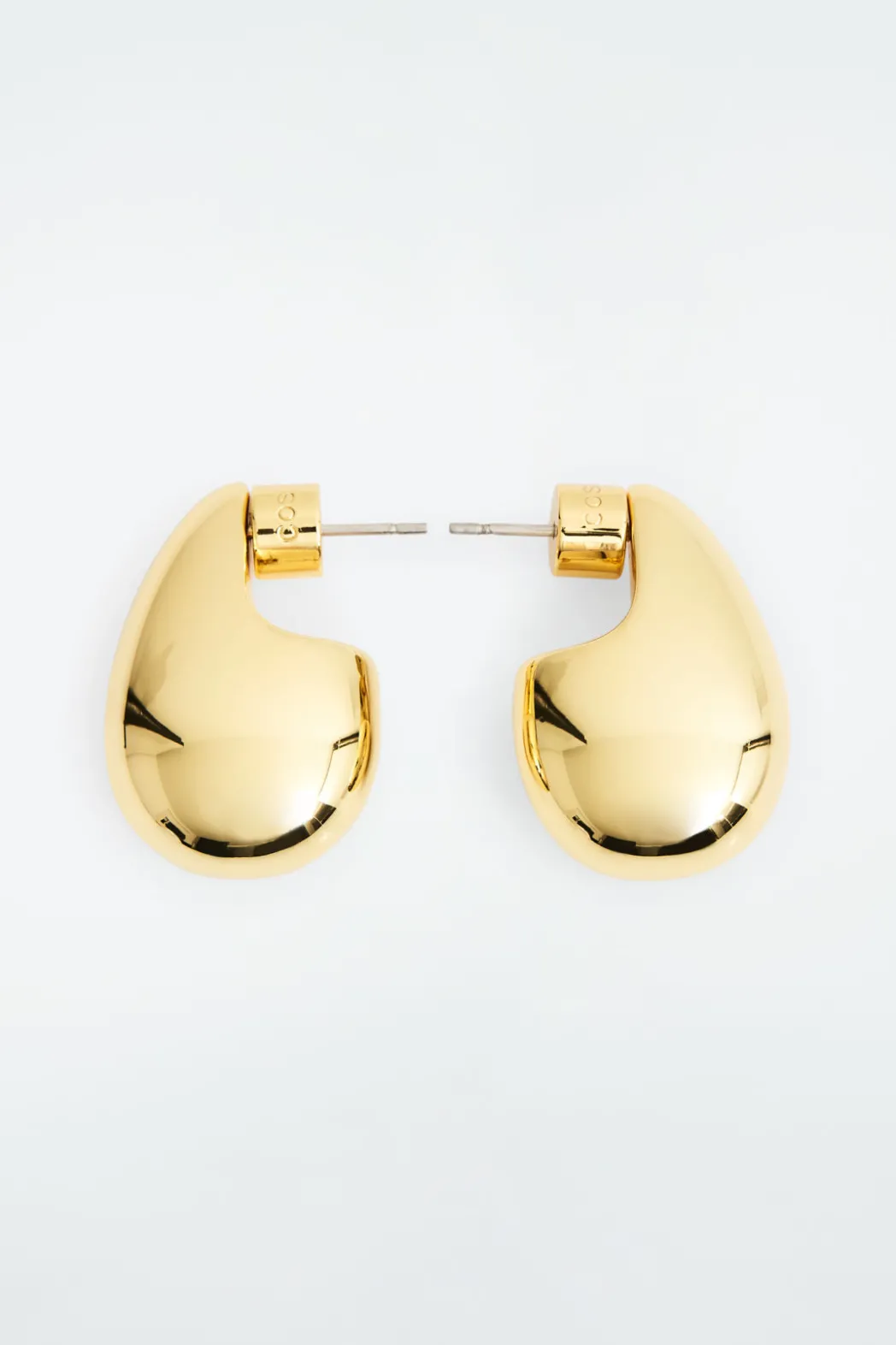 New COS CHUNKY DROPLET EARRINGS GOLD