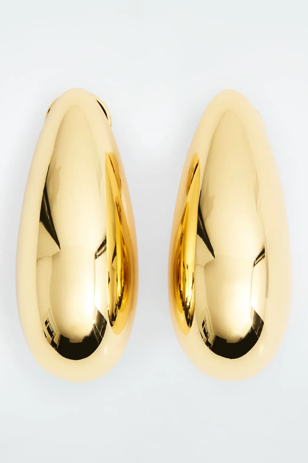 New COS CHUNKY DROPLET EARRINGS GOLD