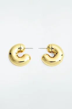 Outlet COS CHUNKY HOOP EARRINGS GOLD