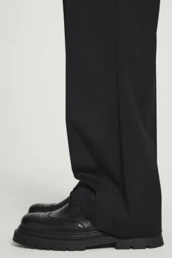 Online COS CHUNKY LEATHER DERBY BROGUES BLACK