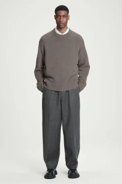 Best COS CHUNKY PURE CASHMERE SWEATER BEIGE