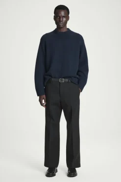Clearance COS CHUNKY PURE CASHMERE SWEATER NAVY