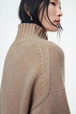 Sale COS CHUNKY PURE CASHMERE TURTLENECK SWEATER UNDYED