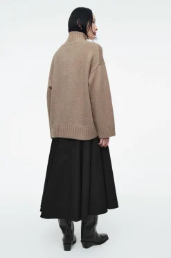 Sale COS CHUNKY PURE CASHMERE TURTLENECK SWEATER UNDYED