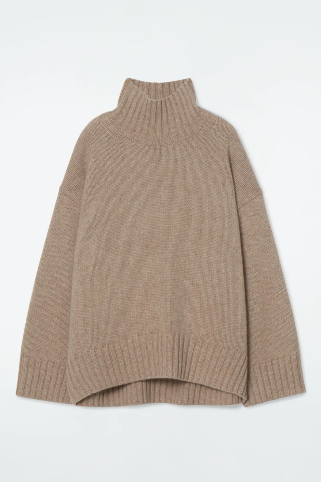 Sale COS CHUNKY PURE CASHMERE TURTLENECK SWEATER UNDYED