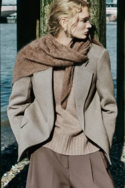 Sale COS CHUNKY PURE CASHMERE TURTLENECK SWEATER UNDYED
