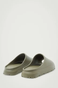 Sale COS CHUNKY SLIDES KHAKI GREEN